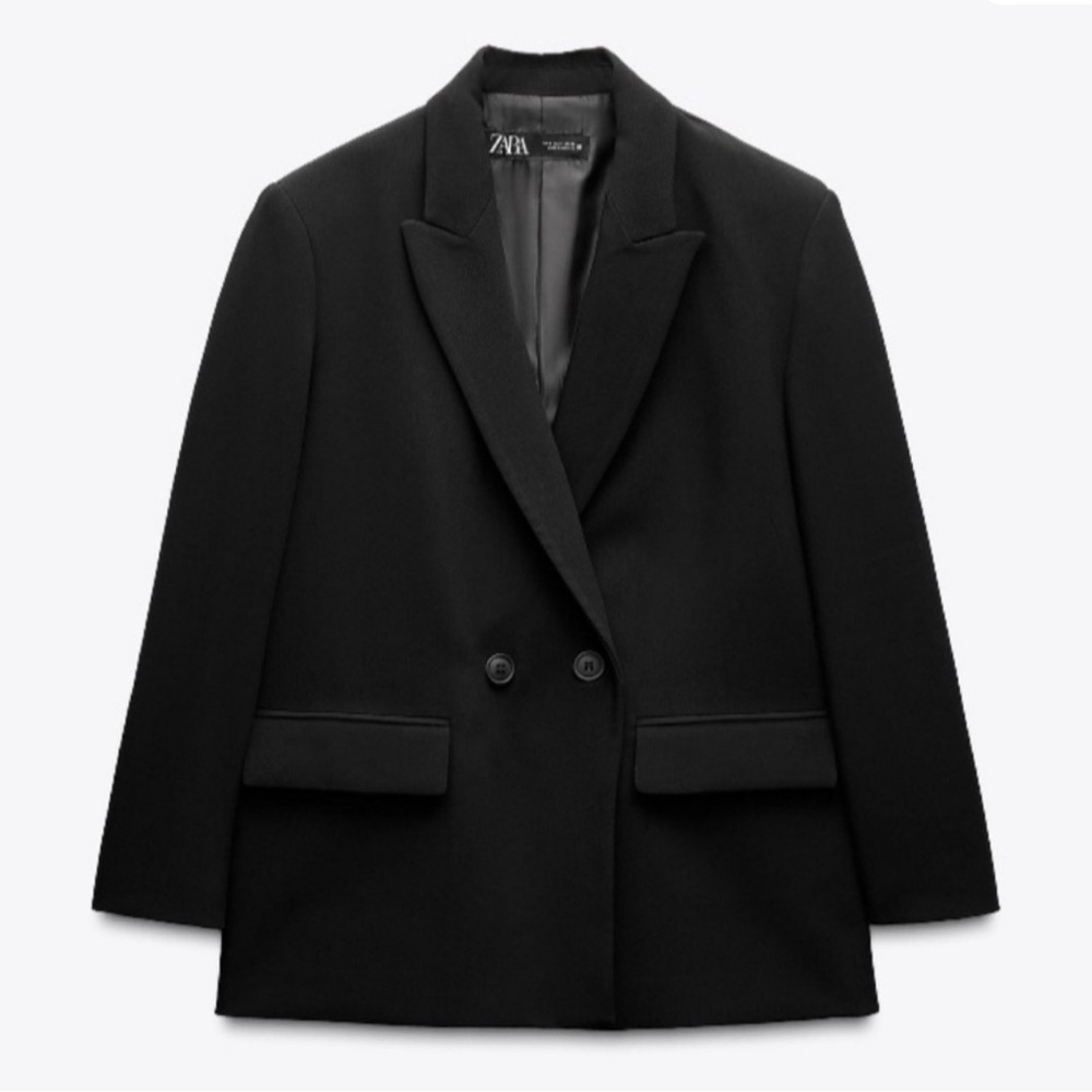 Zara Women's Classic Black Suit Jacket
